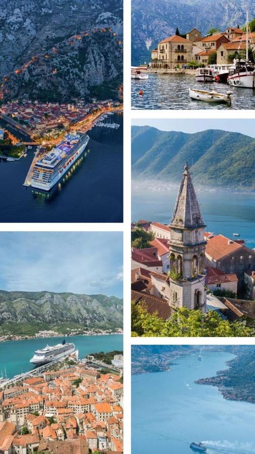 Alisa Sea View Apartment Prcanj Kotor Eksteriør bilde
